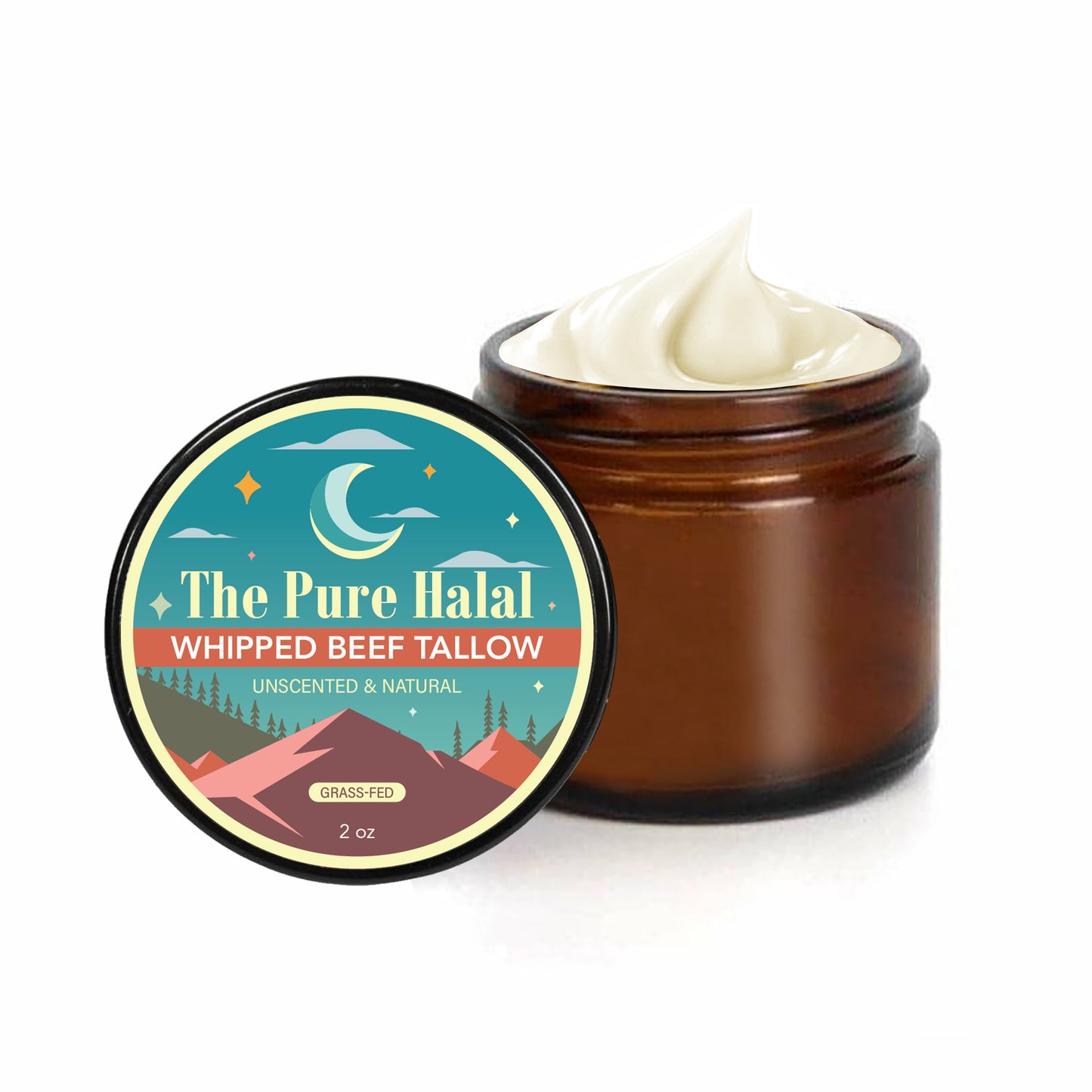 Zabiha Halal Beef Tallow Balm + Jojoba