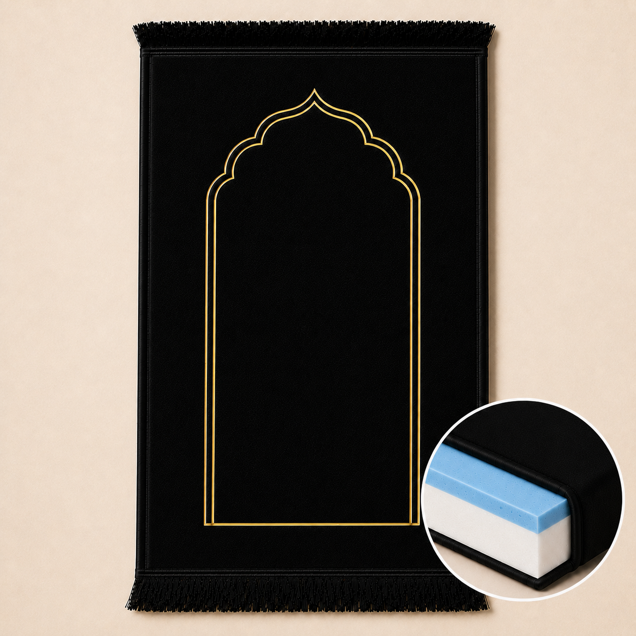 Thick Orthopedic Namaz Prayer Mat